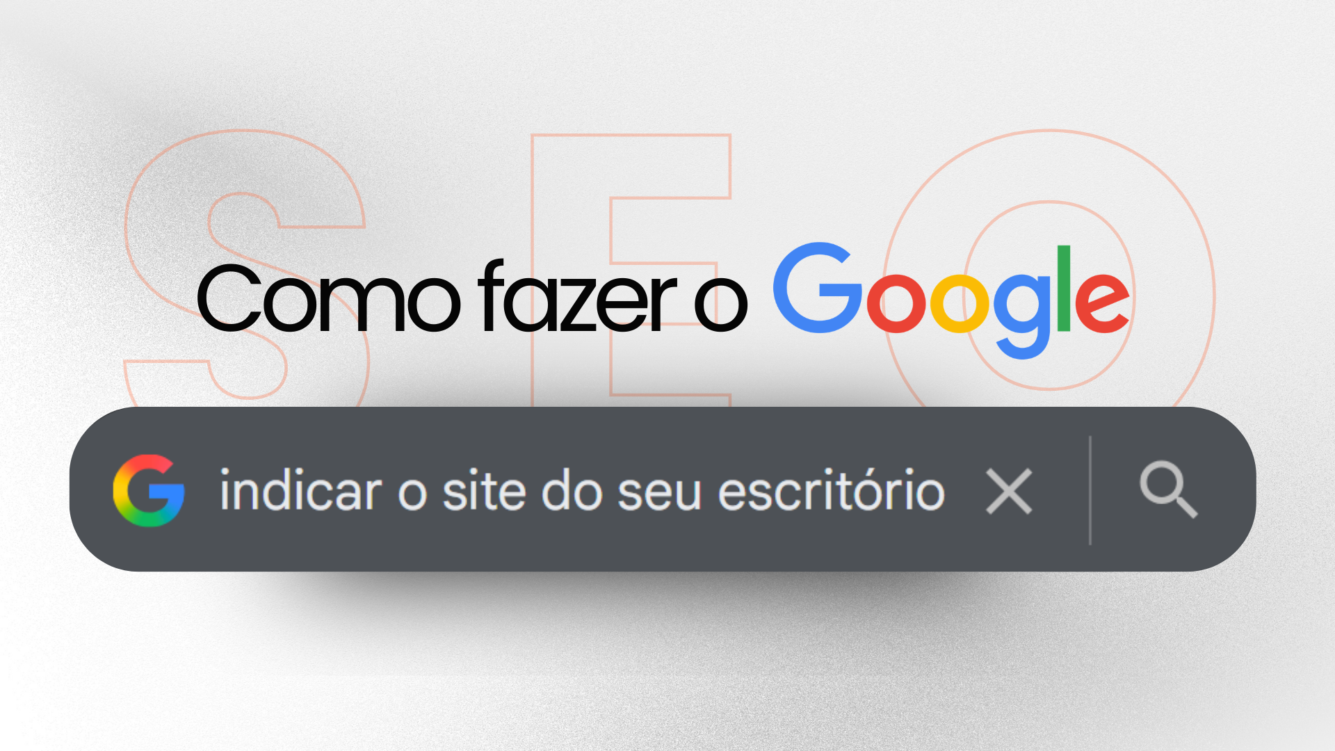 Google indicar o site